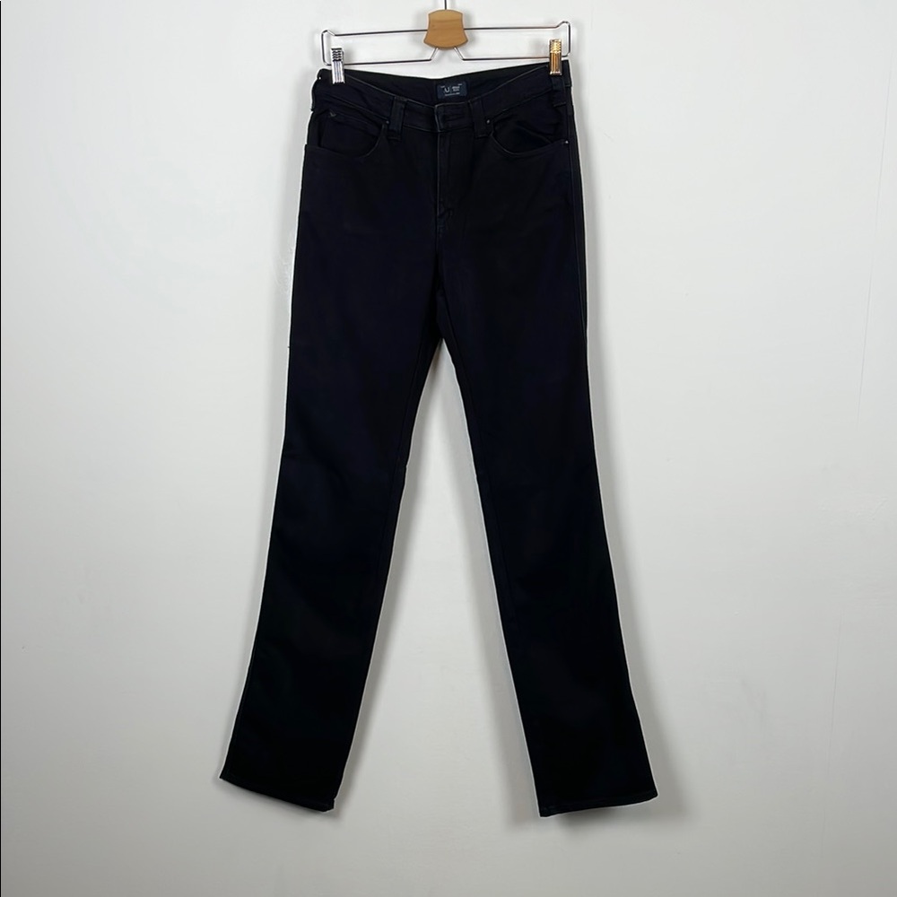 Armani Jeans Embroidered Desgn Bootcut Classic Black Women's 29 Denim Jeans